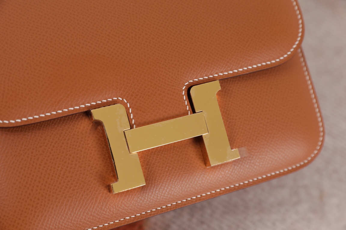 에르메스 콘스탄스18 골드브라운 금장 앱송